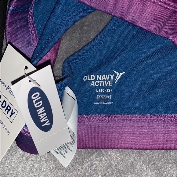 Medium-Support Racerback Ombré Sports Bra - Picture 3 of 3